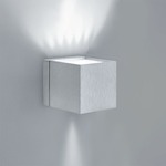 Dau 1-Light Up / Down Wall Light - Brushed Aluminum