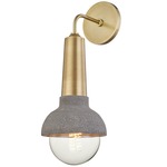 Macy Wall Light - Aged Brass