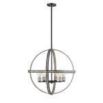 Kirkland Orb Pendant - Ashen Barnboard