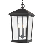 Beacon Outdoor Pendant - Oil Rubbed Bronze / Clear Beveled