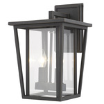 Seoul Outdoor Wall Light - Oil Rubbed Bronze / Clear