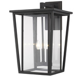 Seoul Outdoor Wall Light - Oil Rubbed Bronze / Clear