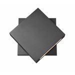 Quadrate Outdoor Wall Light - Black