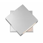 Quadrate Outdoor Wall Light - Silver