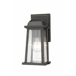 Millworks Outdoor Wall Sconce - Oil Rubbed Bronze / Clear