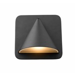 Obelisk Outdoor Wall Light - Black