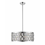 Dealey Chandelier - Chrome / Clear