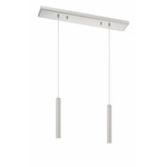 Forest BN Linear Multi Light Pendant - Brushed Nickel / Brushed Nickel