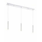 Forest Linear Multi Light Pendant - Chrome / Chrome