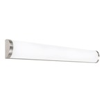 Fuse Wall / Ceiling Light - Brushed Nickel / White