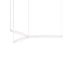 Ola Tri-Star Pendant - Satin White