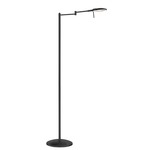 Dessau Turbo Swing Arm Floor Lamp - Museum Black