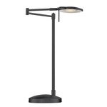 Dessau Turbo Swing Arm Table Lamp - Museum Black