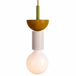 Junit Dia Pendant - Mustard / Cream