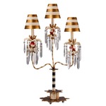 Birdland III Table Lamp - Gold Leaf / Cream / Gold