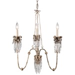 Venetian Chandelier - Beige Patina