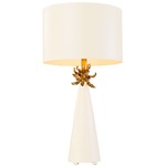 Neo Table Lamp - Gold Leaf / French White