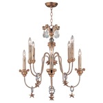 Mignon Chandelier - Gold