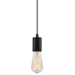 Gents Monopoint Pendant - Black