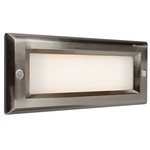 Step 2 Outdoor Step Light - Brushed Nickel / Opal