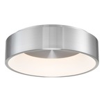 Corso Ceiling Light Fixture - Brushed Aluminum / White