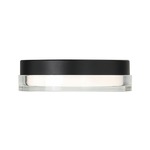 Dot Outdoor Wall / Ceiling Light - Black / Clear