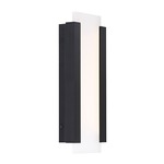 Fiction Outdoor Wall Light - Black / White