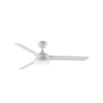 Xeno Indoor / Outdoor Ceiling Fan with Light - Matte White