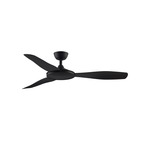 GlideAire Ceiling Fan - Black