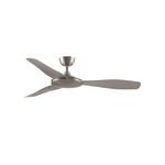 GlideAire Ceiling Fan - Brushed Nickel