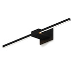 Z-Bar Wall Sconce - Matte Black