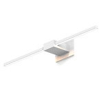 Z-Bar Wall Sconce - Matte White