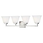 Ellis Harper Bathroom Vanity Light - Brushed Nickel / Satin Etched