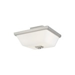 Ellis Harper Semi Flush Ceiling Light - Brushed Nickel / Satin Etched