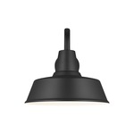 Barn Outdoor Wall Sconce - Black