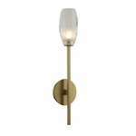 June Wall Light - Winter Brass / Frosted