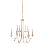 Kiera Chandelier - Modern Gold