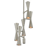 Milo Foyer Pendant - Satin Nickel / Satin Nickel