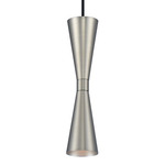 Milo Mini Pendant - Satin Nickel / Satin Nickel