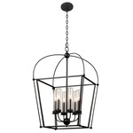 Sutter Outdoor Pendant - Matte Black / Clear