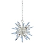 Angelo Mini Pendant - Polished Silver / Firenze Clear