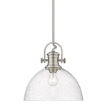 Hines Pendant - Pewter / Seeded