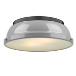 Duncan Ceiling Light Fixture - Black / Gray