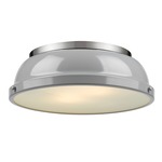 Duncan Ceiling Light Fixture - Pewter / Gray