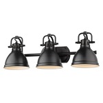 Duncan Bathroom Vanity Light - Matte Black