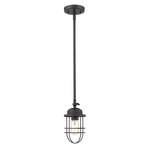 Seaport Mini Pendant - Black