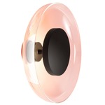 Aura Plus Wall Light - Black / Copper