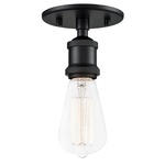 Bulstrodes Workshop Ceiling Light - Black