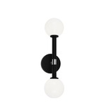 Stellar Wall Light - Black / Opal
