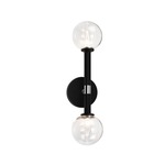 Stellar Wall Light - Black / Clear
